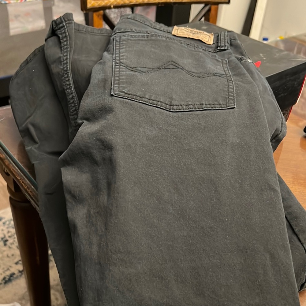 Black wrangler pants